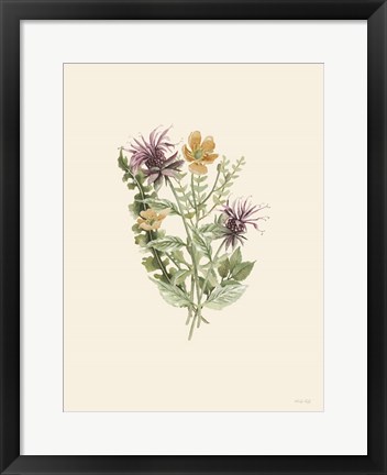 Framed Botanical Mix III Print