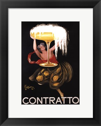 Framed Contratto Print