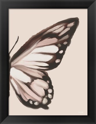 Framed Butterfly Wings II Print