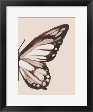 Framed Butterfly Wings II Print