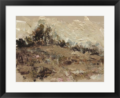 Framed At the Top of the Hill Print