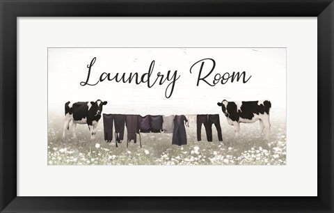 Framed Laundry Room Print