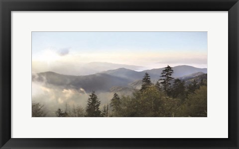 Framed Foggy Start Print