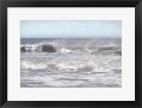 Framed Waves and Spray Print