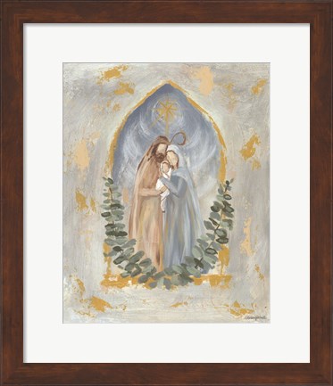 Framed Holy Family Print