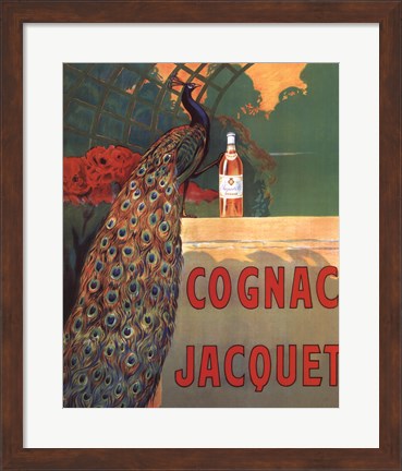 Framed Cognac Jacquet Print