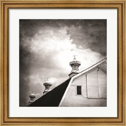 Framed McDonald Farm Rustic II Print