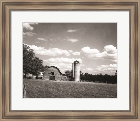 Framed Peaceful Farm Print