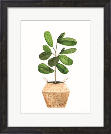 Framed Basket Planter 1 Print