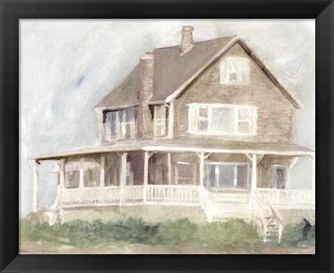 Framed House on the Cape 1 Print