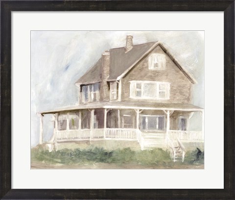 Framed House on the Cape 1 Print