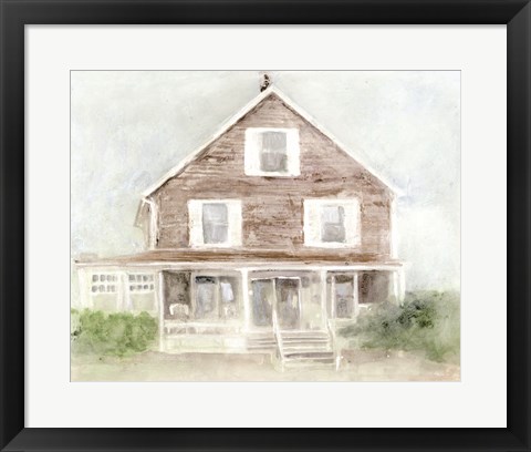 Framed House on the Cape 2 Print