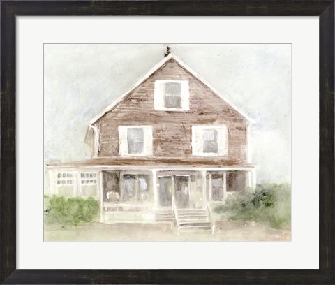 Framed House on the Cape 2 Print