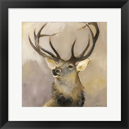 Framed Elk Study 1 Print