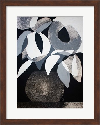 Framed Gray Areas 2 Print