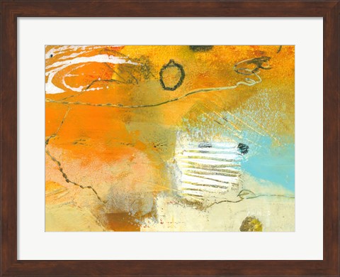 Framed Fondness of Fields 1 Print