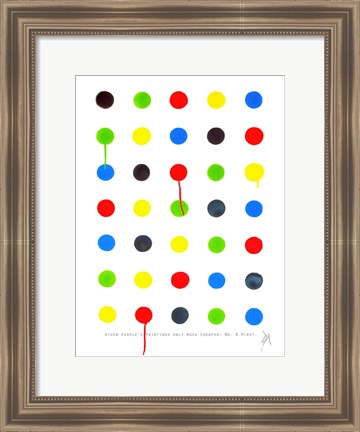 Framed Other People&#39;s Paintings Only Much Cheaper: No. 6 Hirst. Print