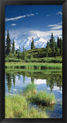 Framed Alaska, Mount McKinley Print