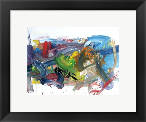 Framed Harmony Of Nature Print