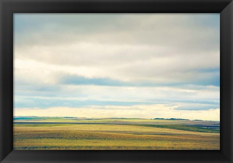 Framed Farmland Plains Print