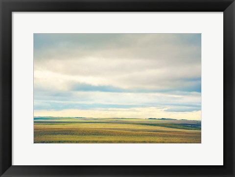 Framed Farmland Plains Print