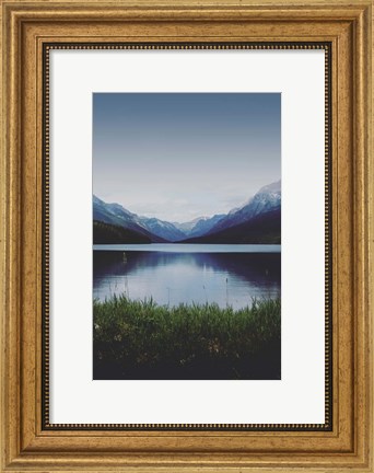 Framed Glacier Shores Print