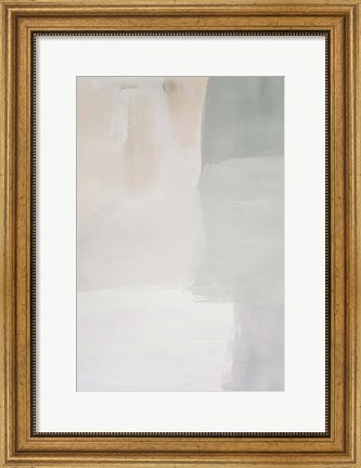 Framed Soft Abstract Print