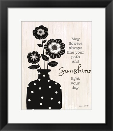 Framed Light Your Way Print