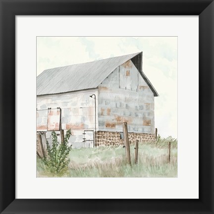 Framed Pickel Barn Print