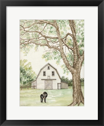 Framed Country Charm Print