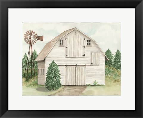 Framed Fenton Farm Print