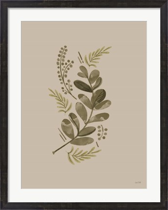 Framed Cream Bough I Print