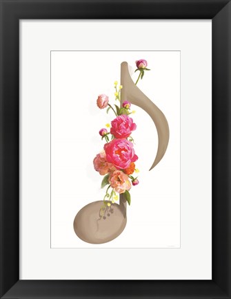 Framed Waltz in the Garden Print