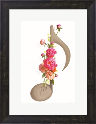 Framed Waltz in the Garden Print