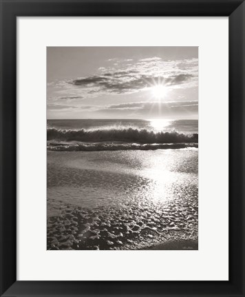 Framed Beach Sunrise Print