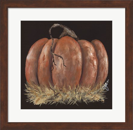 Framed Pumpkin Study Print