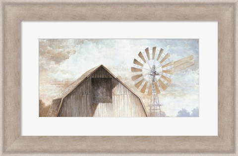 Framed Barn Country Print