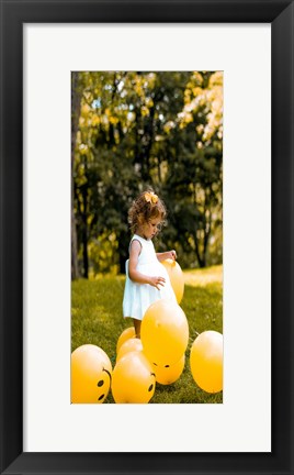 Framed Modern 8x17 Picture Frame Print