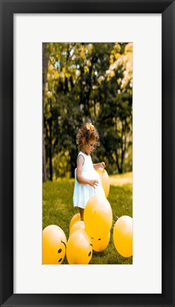 Framed Modern 8x19 Picture Frame Print