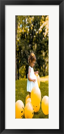 Framed Modern 8x24 Picture Frame Print