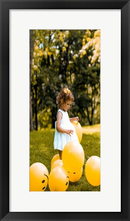 Framed Modern 9x20 Picture Frame Print