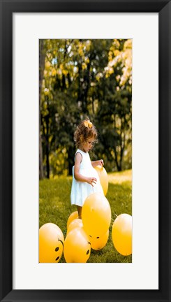 Framed Modern 9x21 Picture Frame Print