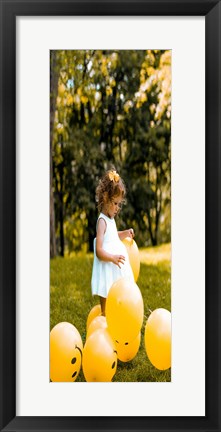 Framed Modern 9x24 Picture Frame Print