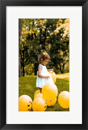 Framed Modern 10x18 Picture Frame Print