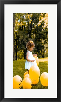 Framed Modern 10x21 Picture Frame Print