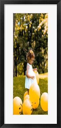 Framed Modern 10x28 Picture Frame Print