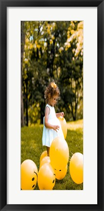 Framed Modern 11x29 Picture Frame Print