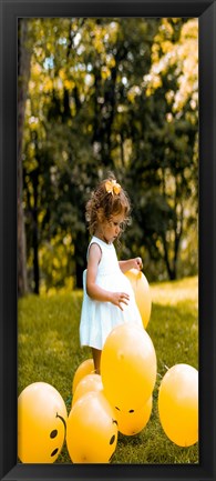 Framed Modern 12x29 Picture Frame Print