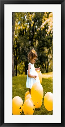 Framed Modern 12x30 Picture Frame Print