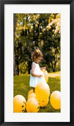 Framed Modern 13x27 Picture Frame Print